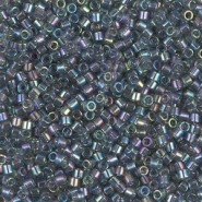 Miyuki delica beads 10/0 - Transparent gray ab DBM-179
